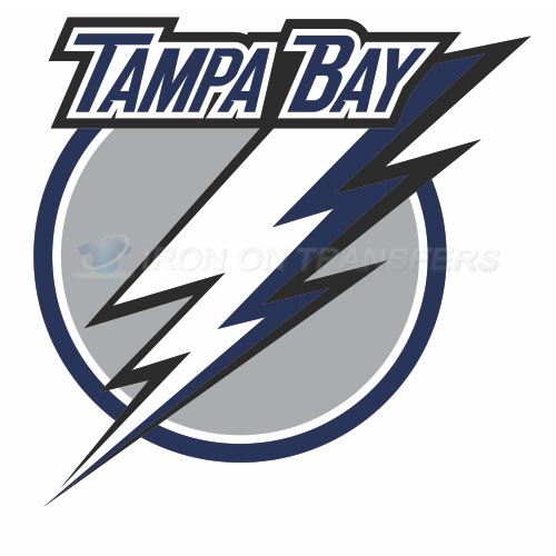 Tampa Bay Lightning Iron-on Stickers (Heat Transfers)NO.335